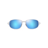 Maui Jim Ho'okipa R Lite B370-05 Matte Crystal / Blue Hawaii Polarised Lenses