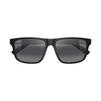Maui Jim Puali 363-02 Matte Black / Neutral Grey Polarised Lenses