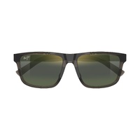 Maui Jim Puali HT363-01 Shiny Transparent Dark Brown / Maui HT Polarised Lenses