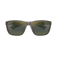 Maui Jim Makoi HT367-01 Matte Solid Brown / Maui HT Polarised Lenses
