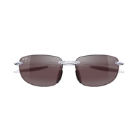Maui Jim Ho'okipa Ultra R676-05 Shiny Crystal / Maui Rose Polarised Lenses
