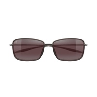 Maui Jim Malu R371-01 Matte Metallic Stone Brown / Maui Rose Polarised Lenses