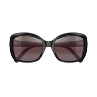 Maui Jim Orchid R735-02 Shiny Black / Maui Rose Polarised Lenses