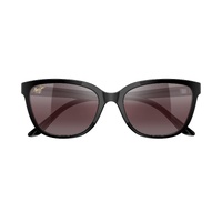 Maui Jim Honi R758-02 Shiny Black / Maui Rose Polarised Lenses