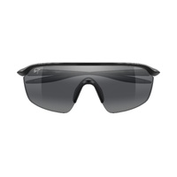 Maui Jim Miona Asian Fit 375-02A Shiny Black / Neutral Grey Polarised Lenses