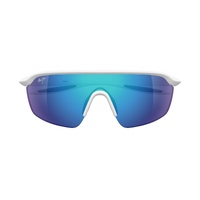 Maui Jim Miona Asian Fit B375-05 Shiny Solid White / Blue Hawaii Polarised Lenses