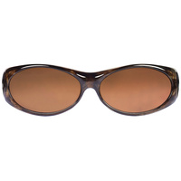 Fitovers Aurora 1082753 Brown Marble / Amber Polarised Lenses