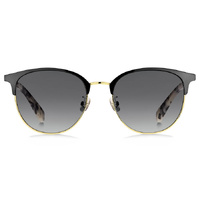 Kate Spade DELACEY/F/S 2M2 9O 54 Black Gold / Dark Grey Gradient Lenses