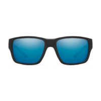 Smith Outback 124/QG 59 Matte Black / Blue Mirror Chromapop Polarised Lenses