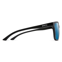 Smith Shoutout 003 QG 57 Matte Black / Blue Mirror Chromapop Polarised Lenses