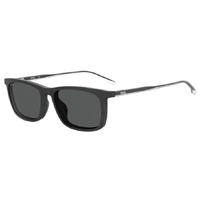 Hugo Boss Clip-On BOSS 1150/CS 003 55 IR Matte Black / Grey Lenses