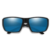 Smith Guide's Choice XL/S 003 QG 63 Matte Black / Blue Mirror Polarised Lenses