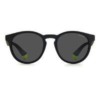Polaroid Kids PLD 8048/S 71C M9 45 Black Yellow / Grey Polarised Lenses