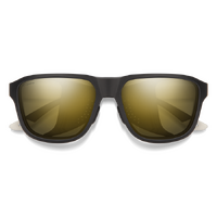 Smith x TNF Embark 4NL HN 58 Matte Black & Matte Gardenia White / Black Gold Mirror Chromapop Polarised Lenses