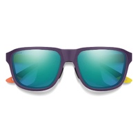 Smith Embark 838 QG 58 Matte Purple Cinder Hi Viz / Blue Mirror Chromapop Polarised Lenses