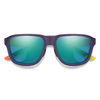 Smith Embark 838 QG 58 Matte Purple Cinder Hi Viz / Blue Mirror Chromapop Polarised Lenses
