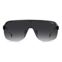 Carrera Topcar 1/N 80S 9O 99 Black White / Dark Grey Gradient Lenses