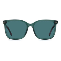 Carolina Herrera CH 0045/S 4LZ KU 57 Violet Teal / Blue Avio Lenses