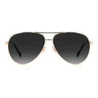 Jimmy Choo JIMENA/S 60 2M2 9O Black Gold / Dark Grey Gradient Lenses