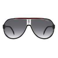 Carrera 1057/S OIT 9O 64 Black Red / Dark Grey Gradient Lenses