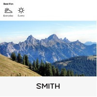 Smith XC N9P XC 99 Matte Tortoise / Brown Chromapop Lenses