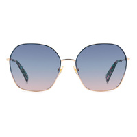 Kate Spade KENNA/G/S S6F I4 57 Blue Pattern / Blue Pink Gradient Lenses