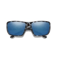 Smith Guide's Choice S JBW QG 57 Sky Tortoise / Blue Mirror Chromapop Polarised Lenses