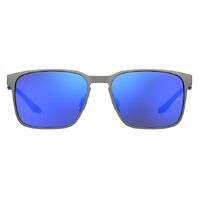 Under Armour UA Assist MTL/G V6D Z0 57 Matte Black Dark Ruthenium / Blue Mirror Lenses