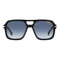 Carrera 317/S M4P 55 08 Black w Stripe / Dark Blue Gradient Lenses