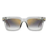 Carrera 316/S KB7 52 FQ Grey / Grey Gradient Gold Mirror Lenses