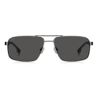 Hugo Boss BOSS 1580/S V81 M9 59 Dark Ruthenium Black / Grey Polarised Lenses