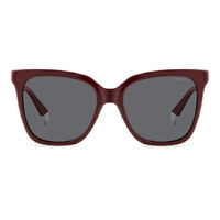 Polaroid PLD 4155/S/X LHF M9 55 Burgundy / Grey Polarised Lenses