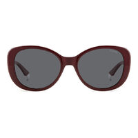 Polaroid PLD 4154/S/X LHF M9 55 Burgundy / Grey Polarised Lenses