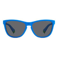 Polaroid Kids PLD 8056/S FLL M9 49 Matte Blue / Grey Polarised Lenses