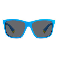 Polaroid Kids PLD 8057/S FLL M9 50 Matte Blue / Grey Polarised Lenses