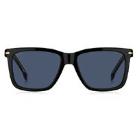 Hugo Boss BOSS 1598/S 807 KU 55 Black / Blue Avio Lenses