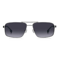 Hugo Boss BOSS 1580/S V84 1I 59 Ruthenium Blue / Grey Gradient Lenses