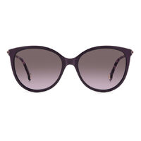Carolina Herrera HER 0189/G/S T1W QR 57 Plum Gold / Brown Violet Gradient Lenses