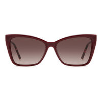 Carolina Herrera HER 0180/S 6K3 HA 57 Burgundy Gold / Brown Gradient Lenses