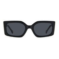 Carolina Herrera HER 0182/S 80S IR 53 Black White / Grey Lenses