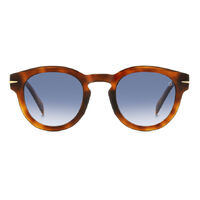 David Beckham DB 7041/S FLAT WR9 08 49 Brown Havana / Dark Blue Gradient Lenses