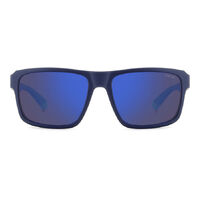 Polaroid PLD 2158/S FLL 5X 58 Matte Blue / Blue Mirror Polarised Lenses