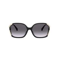 Coach L1116 HC8280U 50028G-57 Black / Grey Gradient Lenses