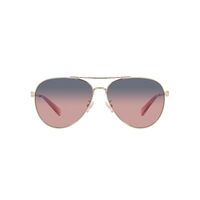 Coach HC7140 90050J-61 Shiny Light Gold / Plum Purple Scarlet Gradient Lenses