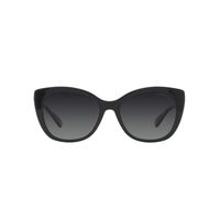 Coach CH566 HC8365U 5764T3-55 Black w Dark Tortoise / Grey Gradient Polarised Lenses