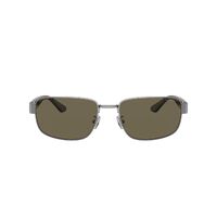 Coach CH579 HC7149 90043-59 Shiny Gunmetal / Brown Lenses