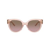 Coach CR612 HC8393U 566814-53 Transparent Dusty Rose / Brown Pink Gradient Lenses