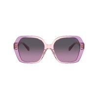 Coach HC8404U 581390-56 Amethyst w Pink Gradient / Purple Gradient Lenses