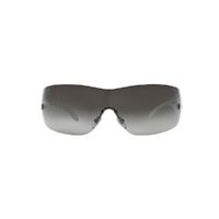 Versace VE2054 10008G-41 Silver w White Arms / Grey Gradient Lenses
