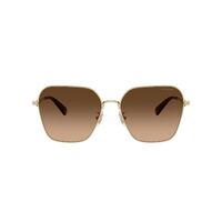 Coach CW189 HC7168 900574-58 Shiny Light Gold / Brown Gradient Lenses
